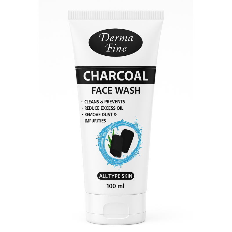 Charcoal face wash